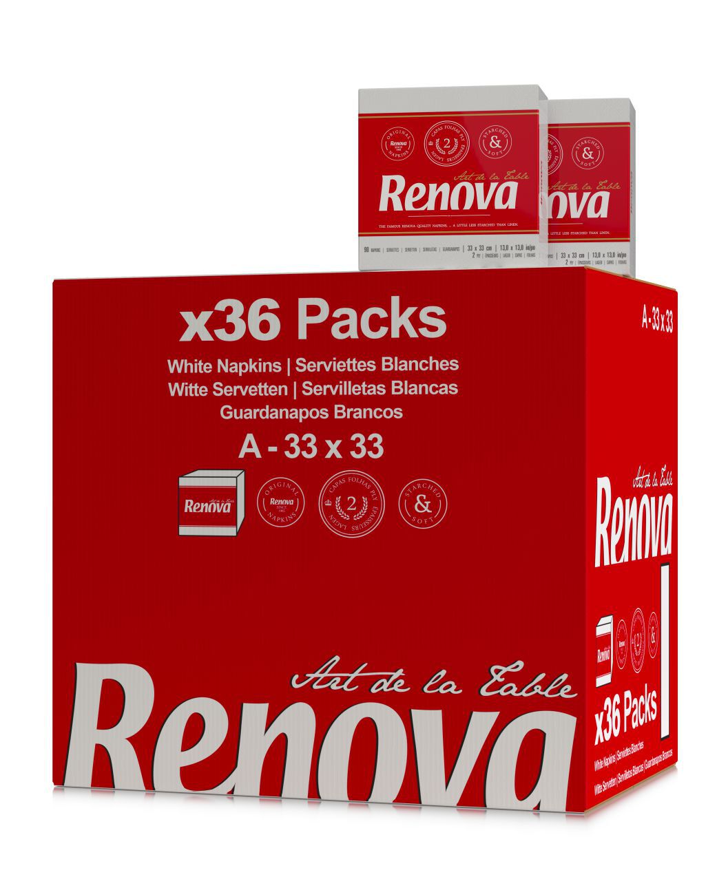 Art de La Table 2-Ply Napkins x36